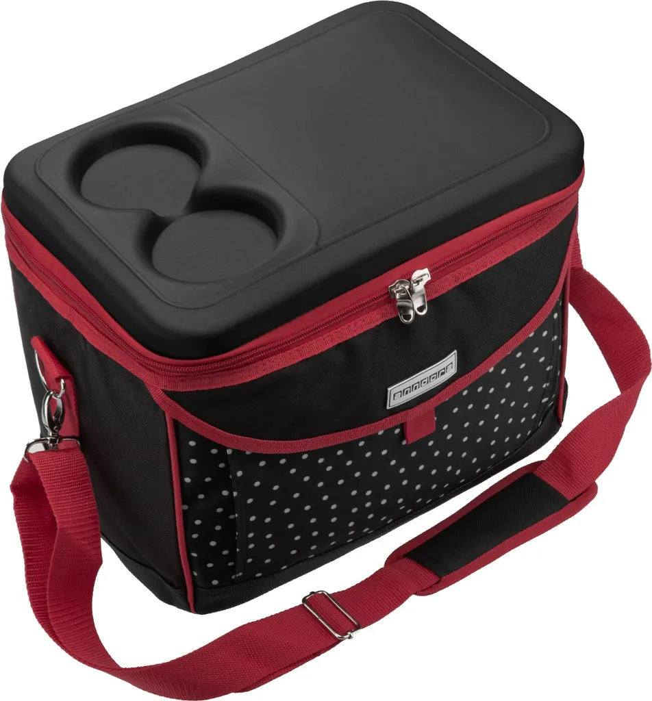  Kühlbox Kühltasche Klein Schwarz Weiß 35 X 24 X 27 Cm- Snövit - Schwarz Weiss