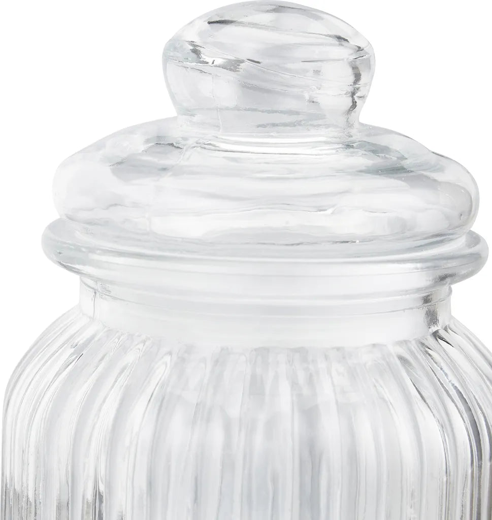  Relaxdays Vorratsgläser 6er Set 1000 Ml
