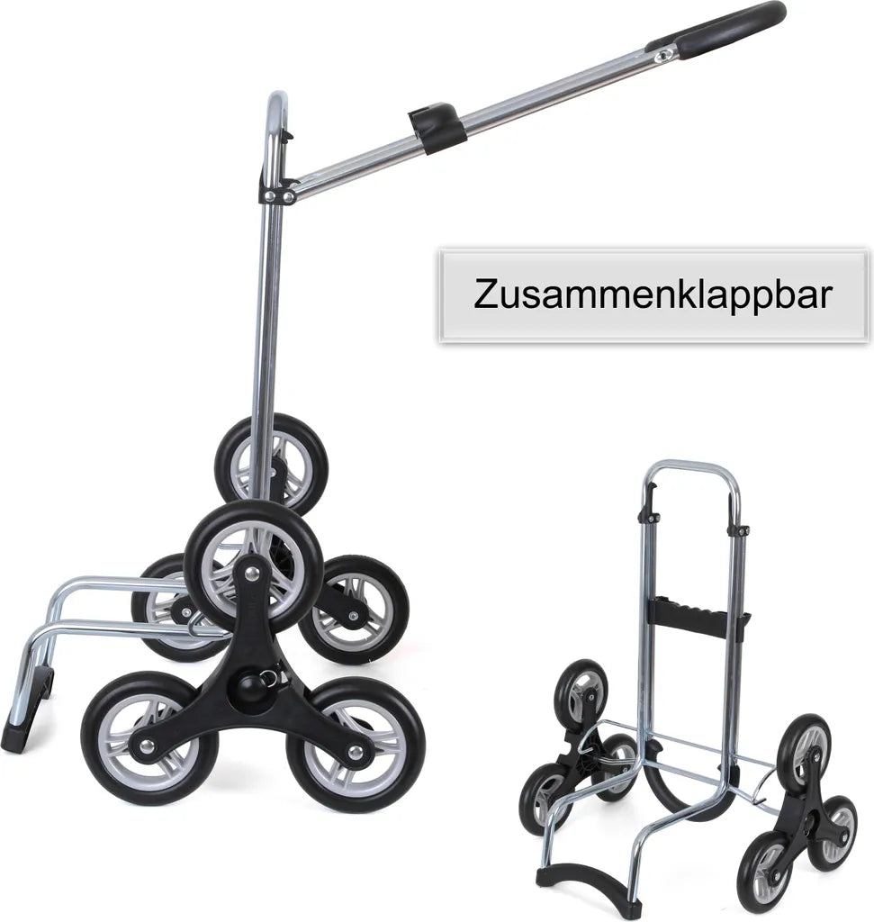  Andersen Shopper Treppensteiger Scala Stahl Mit Rad Ø 3 X 13 Cm Und 46 Liter Tasche Vigo Mint