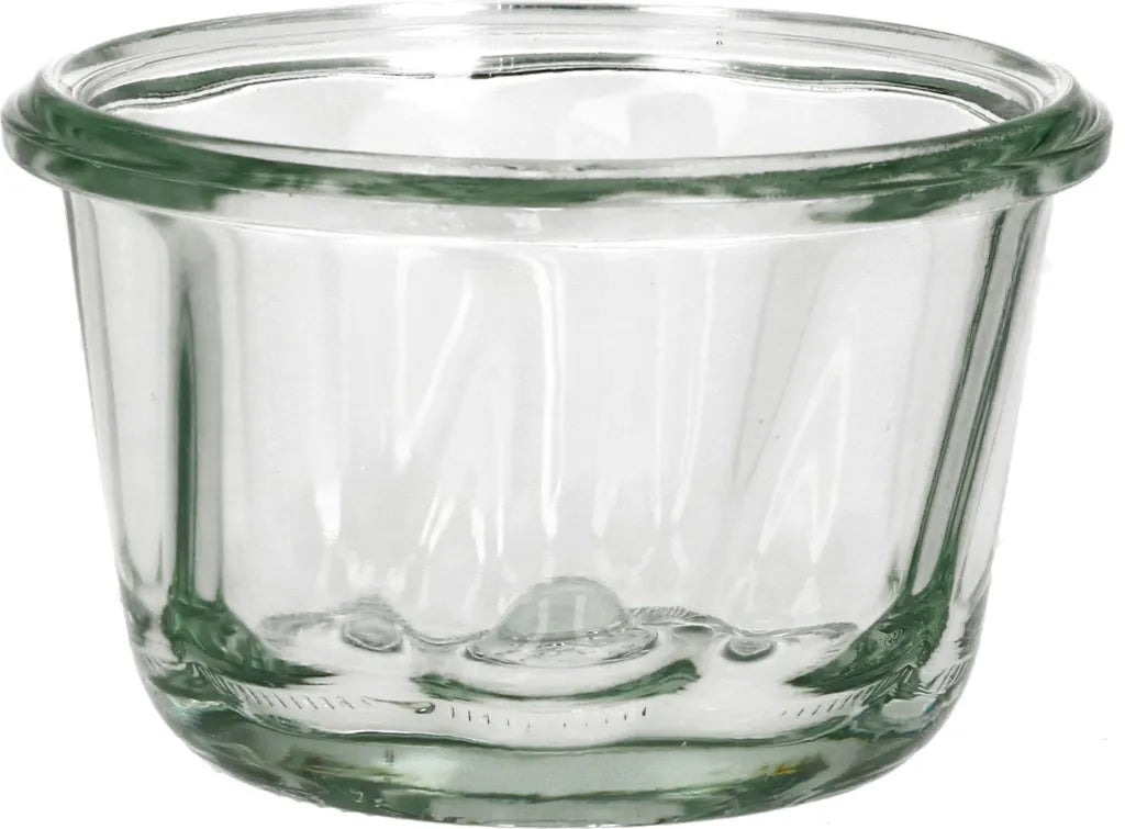  12er Set WECK Gugelhupf Glas Sturz-Form 165ml + 12x Glas-Deckel + Heft
