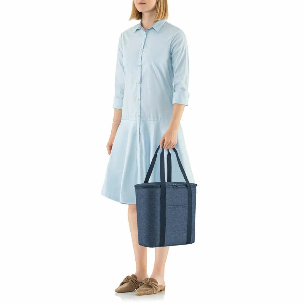  Reisenthel Coolerbag Kühltasche Einkaufstasche Thermo Tasche Shopper, Farbe:Twist Blue