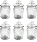  Glasgefäß Mit Deckel - 6 Stück - Vorratsglas 300ml