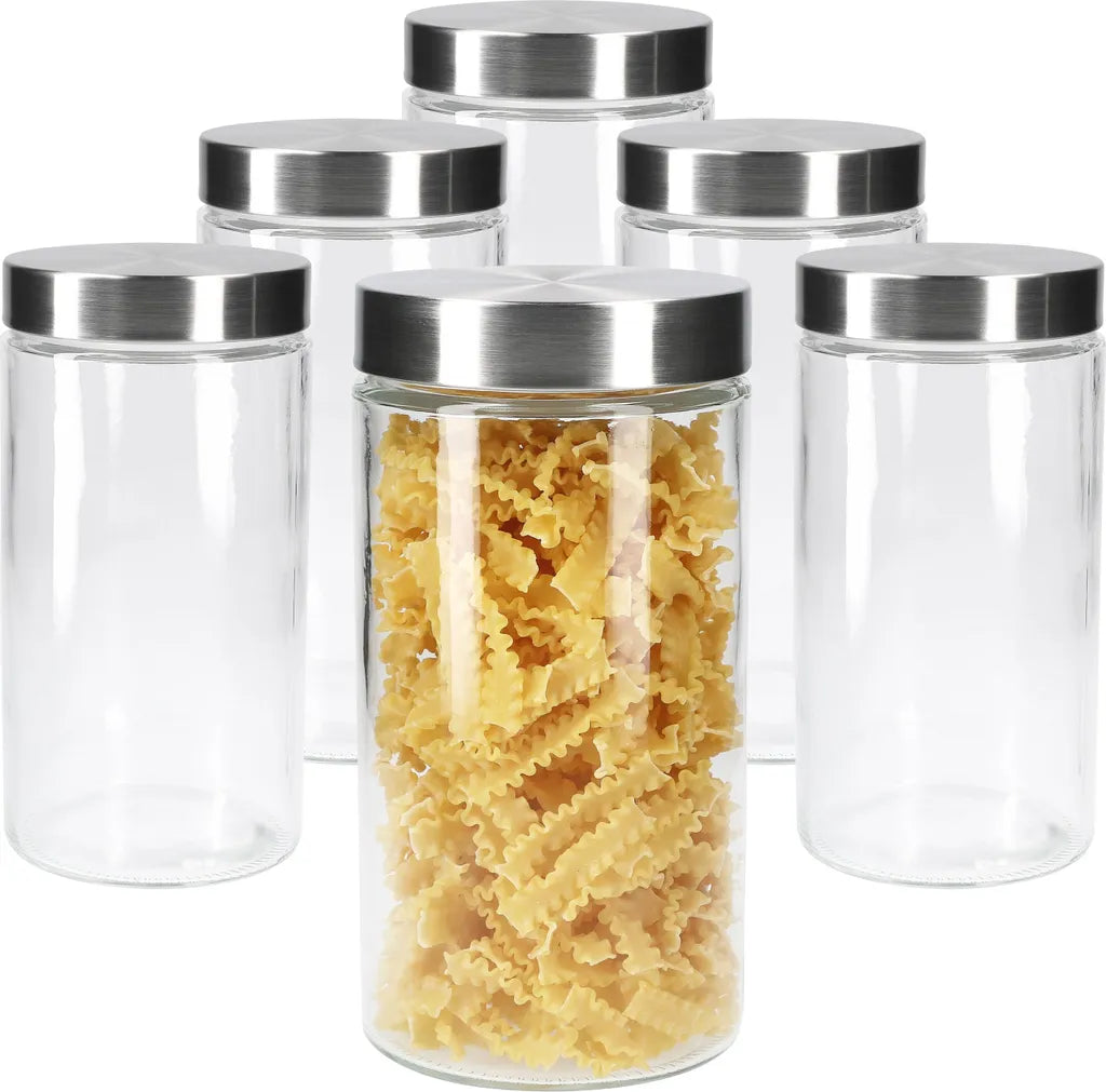 6er Set Bera Vorratsglas 1.7L