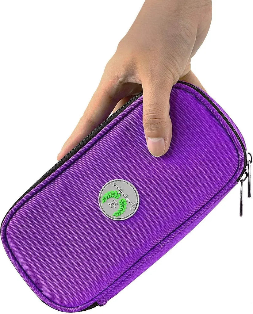  Insulin Kühltasche Reise Tasche - Medikamente Diabetiker Isoliert Tragbaren Kühler Tasche Für Insulin Pen Und Diabetes Kühltasche (Lila)
