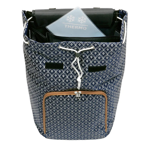  Andersen Shopper Scala Plus Alu Klappbar Mit Rad Ø 15 Cm Und 47 Liter Tasche Famke Blau Mit Kühlfach