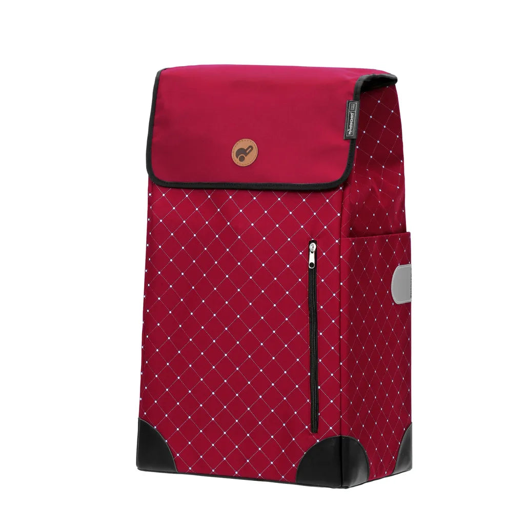  Andersen Shopper Scala Plus Alu Klappbar Mit Rad Ø 15 Cm Und 43 Liter Tasche Sofia Rot