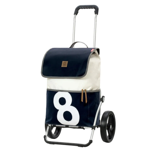  Andersen Shopper Royal Alu Klappbar Mit 3-Speichenrad Ø 25cm Und 51 Liter Tasche 360 ° Mole 8