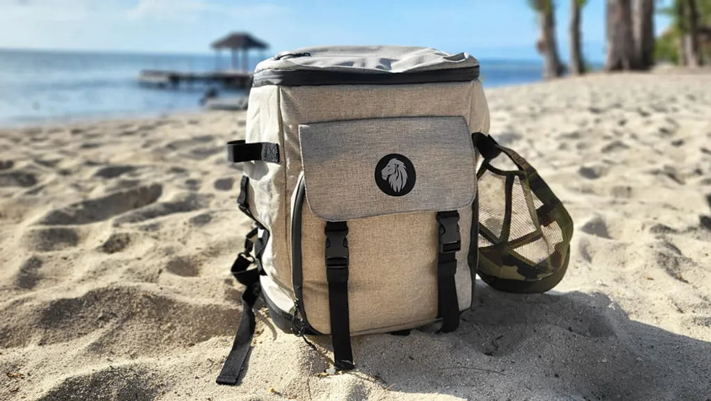  KHALISIA Kühltasche - Fahrradtasche Für Gepäckträger - Einsetzbar Als Gepäckträgertasche - Fahrrad Rucksack - Picknicktasche - Lunchtasche - Thermotasche Hält Kalt & Warm