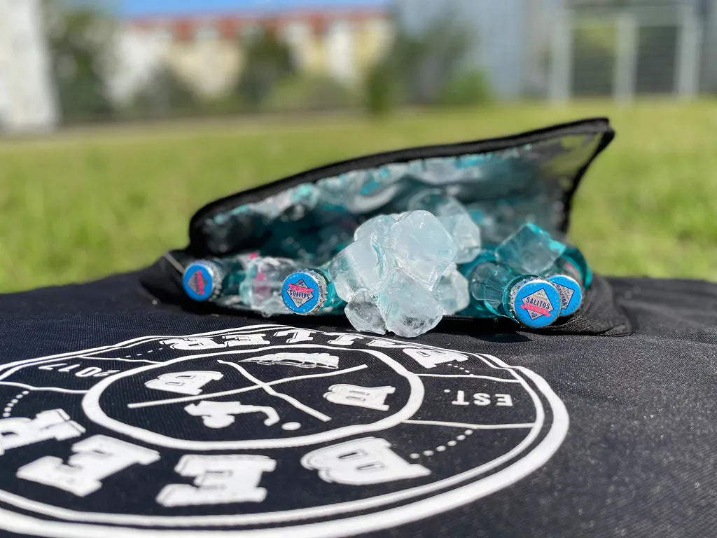  BeerBaller® Travel Bag - Beer Pong Tisch Tragetasche Inkl. Kühl- Und Becherfach