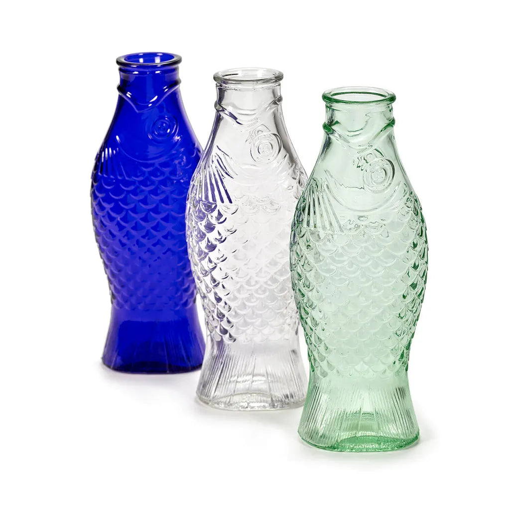  SERAX Karaffen Serax | Glasflasche Fish & Fish | Grün 29 Cm