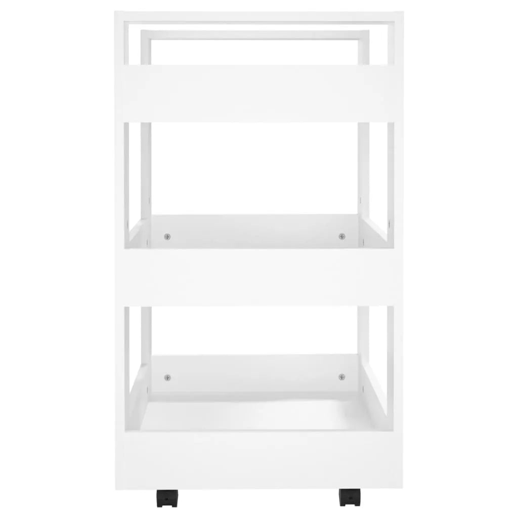  VidaXL Küchenwagen Weiß 60x45x80 Cm Holzwerkstoff