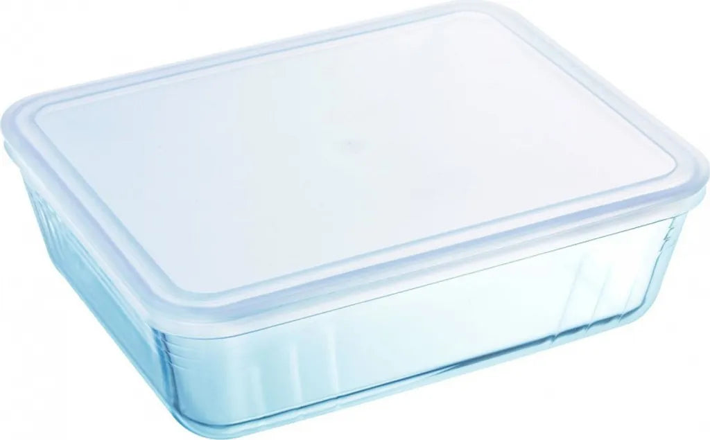  PYREX - 244P000 / 7043 - Rechteckschale Mit Deckel - 27 Cm * 22 Cm - Pyrex Cook & Freeze
