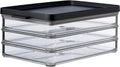  Mepal Kühlschrankdose Omnia Aufschnittdose 3-lagig - Nordic Black / Schwarz