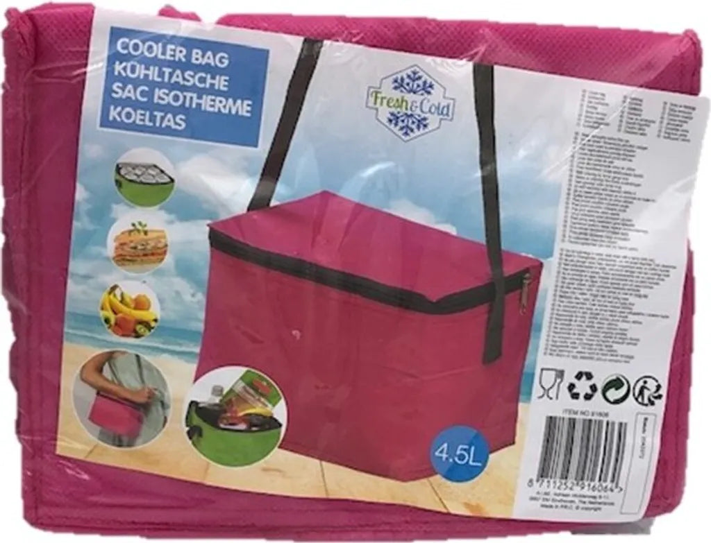  Kühltasche 4,5 Liter Farblich Sortiert Ideal Für Getränkedosen