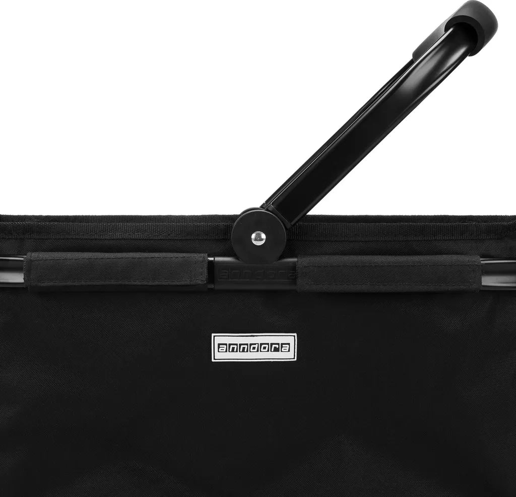  Anndora Einkaufskorb - Schwarz (22 Liter) - Schwarz