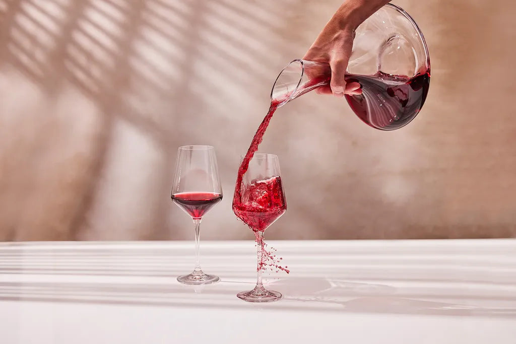  KROSNO Wein-Dekanter Wein-Karaffe | 1500 ML | Set Von 1 | Vinoteca Kollektion | Rotwein Dekantierer Dekantierkaraffe | Perfekt Für Zu Hause, Restaurants Und Partys | Zur Manuellen Reinigung