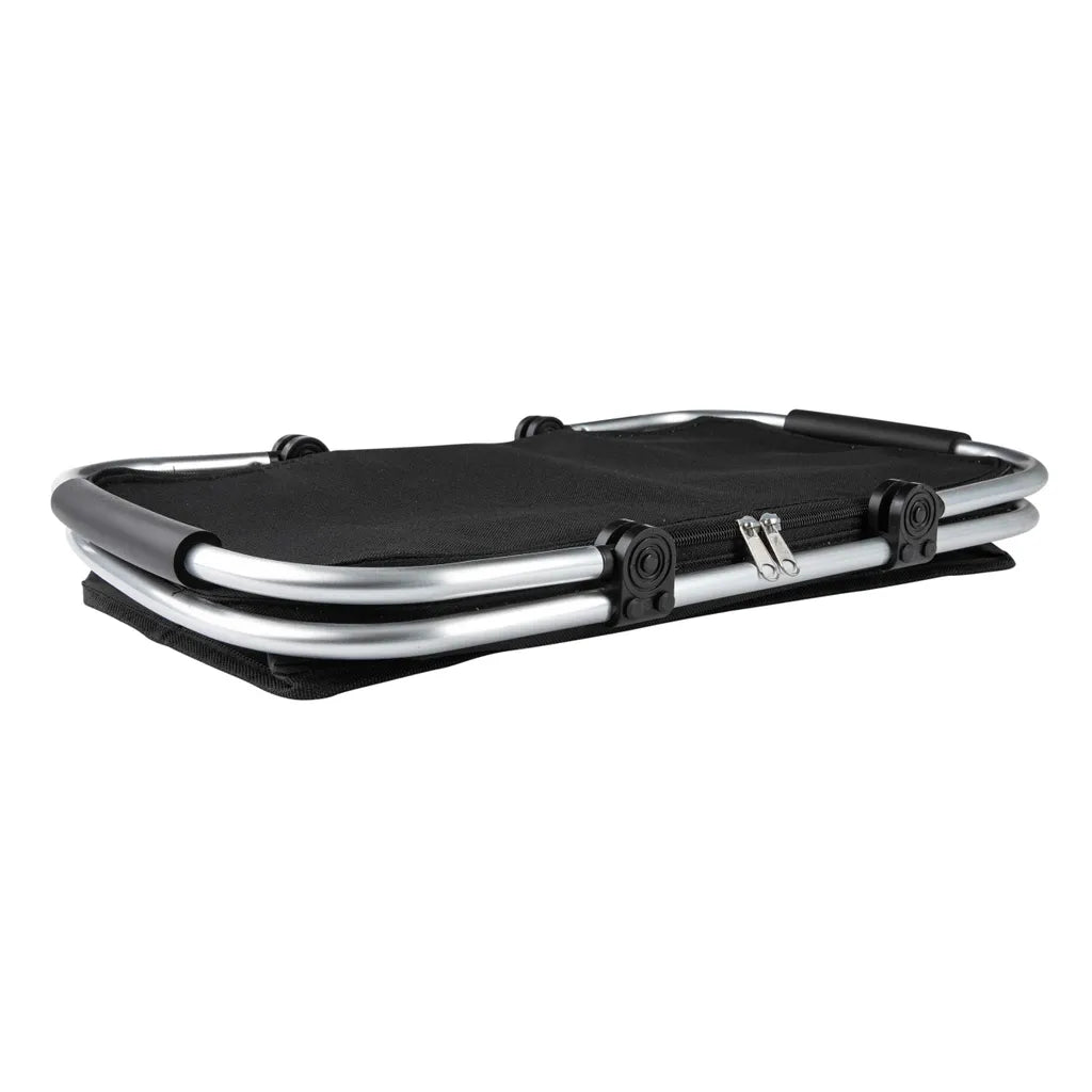  ONVAYA® Einkaufskorb Faltbar Mit Kühlfunktion | Schwarz | Faltkorb Mit Deckel | Isolierkorb | Einkaufstasche | Klappkorb | Thermokorb Klappbar