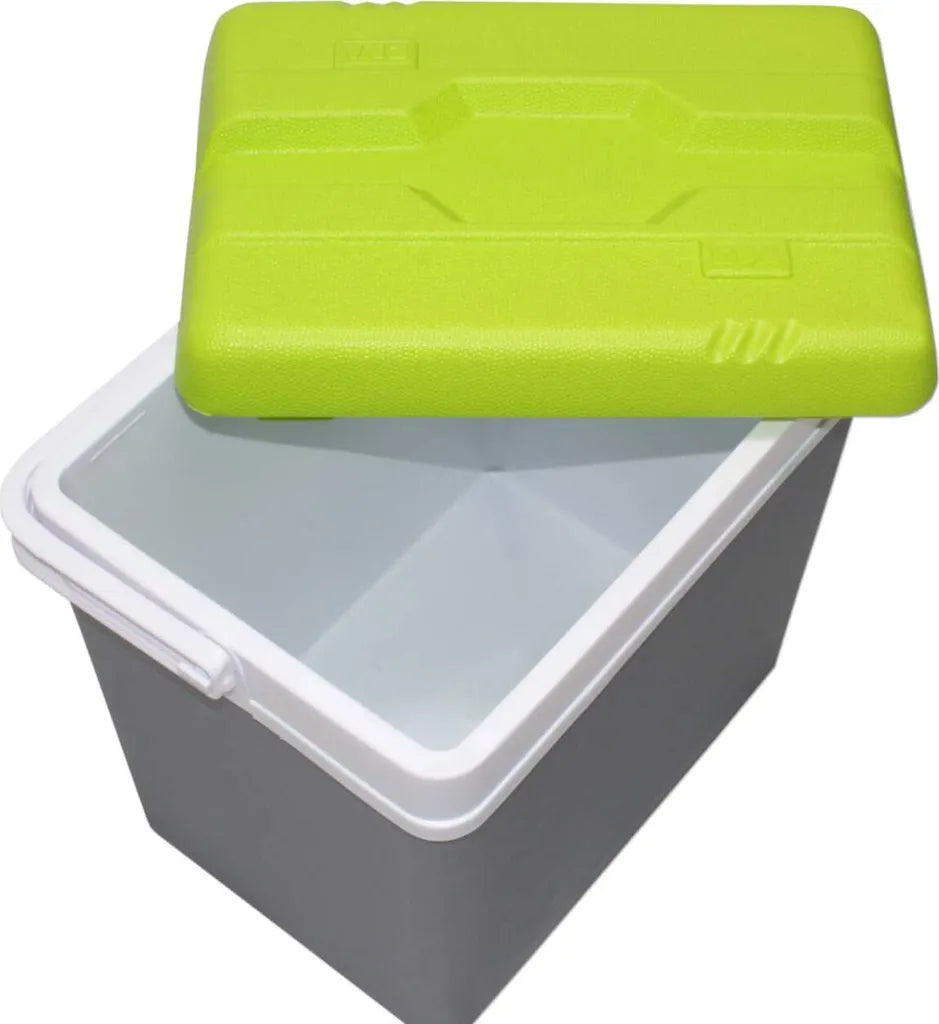  EDA Kühlbox 24 Liter Grau / Grün 1092-20