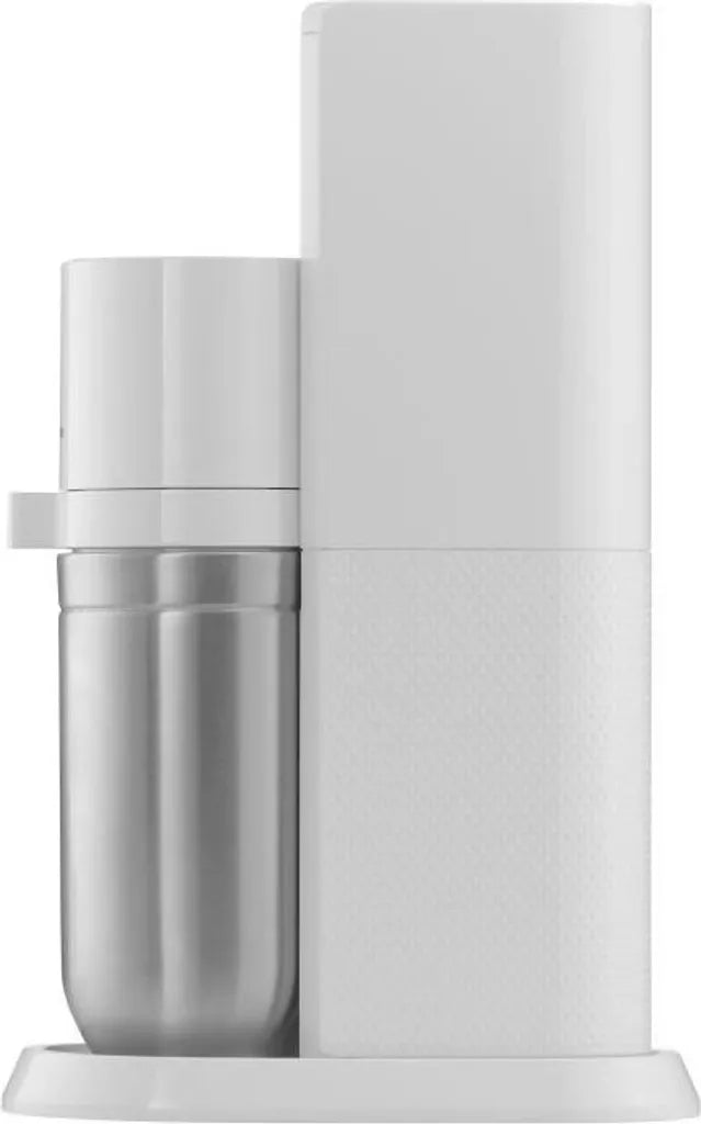 SODASTREAM DUOBICB - Weiße DUO-Maschine Pack 4 Flaschen (2 DUO-Dekanter + 2 Fuse LV) + 1 CQC-Austauschzylinder