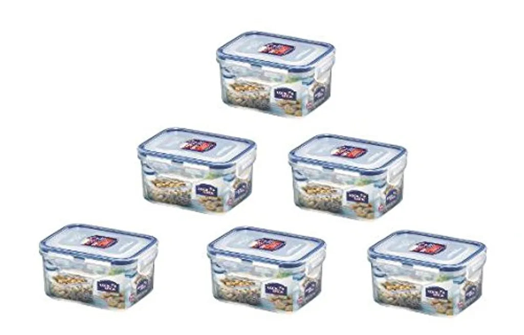  Lock & Lock 6 X Dose 470 Ml HPL807 Luft- Und Wasserdicht Geocaching Versteck