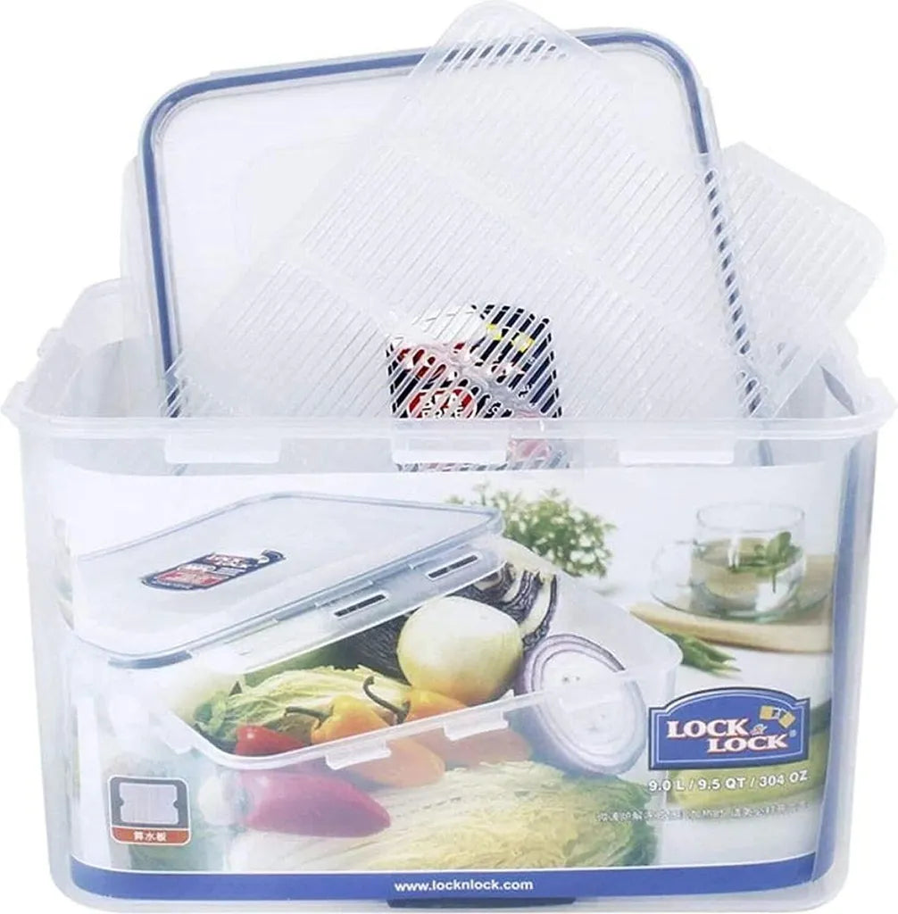  LocknLock Classic HPL838 Frischhaltedose 9L - Luft & Wasserdicht (1er Pack)