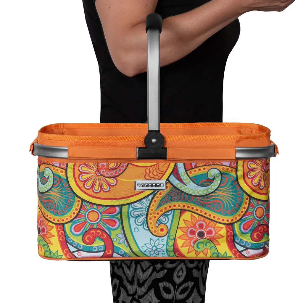  Anndora Einkaufskorb - Paisley (22 Liter) - Paisly