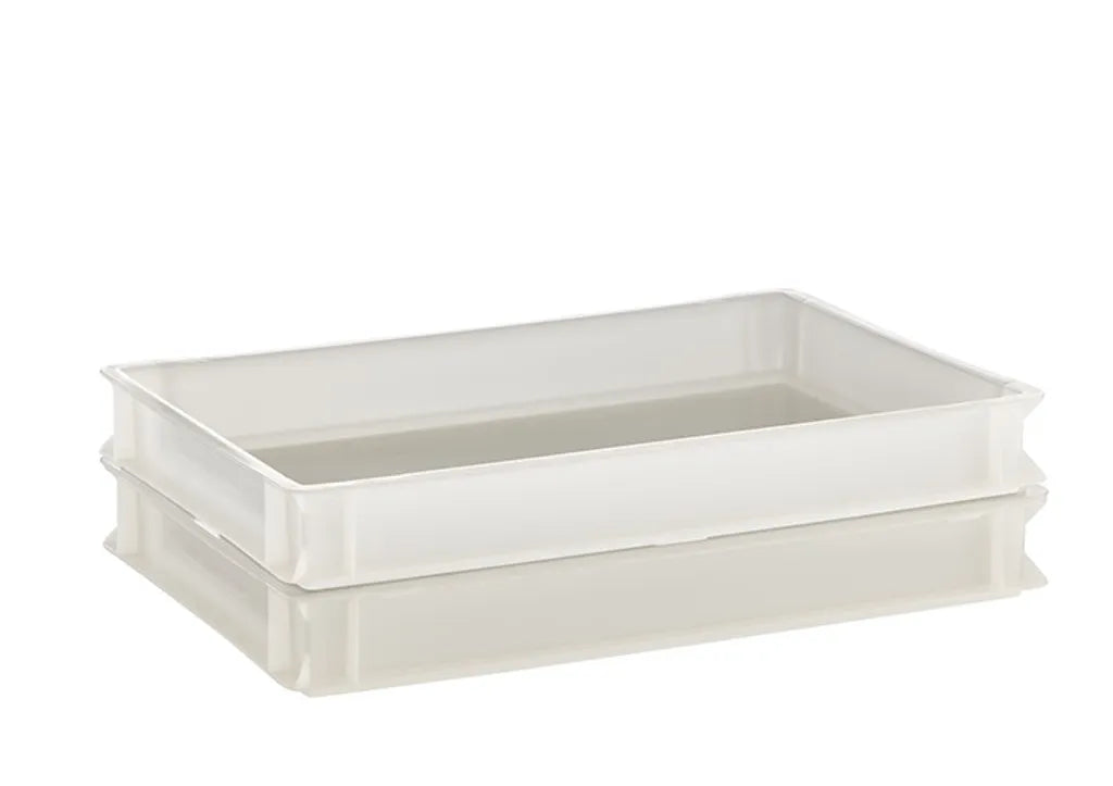  APS Teigbehälter - Pizzaballenbox, Stapelbar, Fassungsvermögen 14 Liter, Innenmaß 56,5 X 36,5 Cm, Zum Professionellen Frischhalten Und Gären Von Teigballen