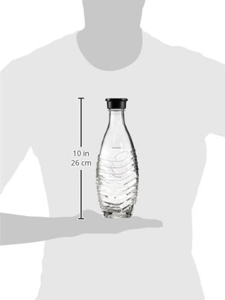  SodaStream Glaskaraffen 0,6 Liter Im 2er-Pack, 764997