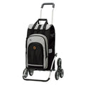  Andersen Shopper Royal Treppensteiger Alu Klappbar Mit Rad Ø 3 X 13cm Und 62 Liter Tasche Hydro 2.0 Schwarz Mit Kühlfach