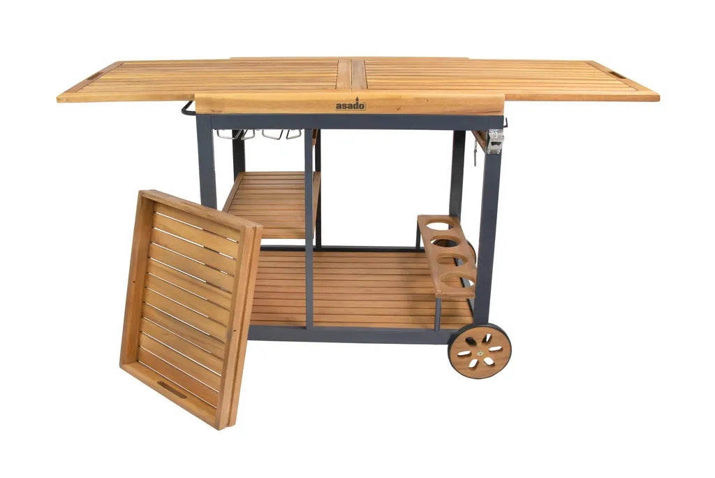  Asado Grilltisch Servierwagen Ally
