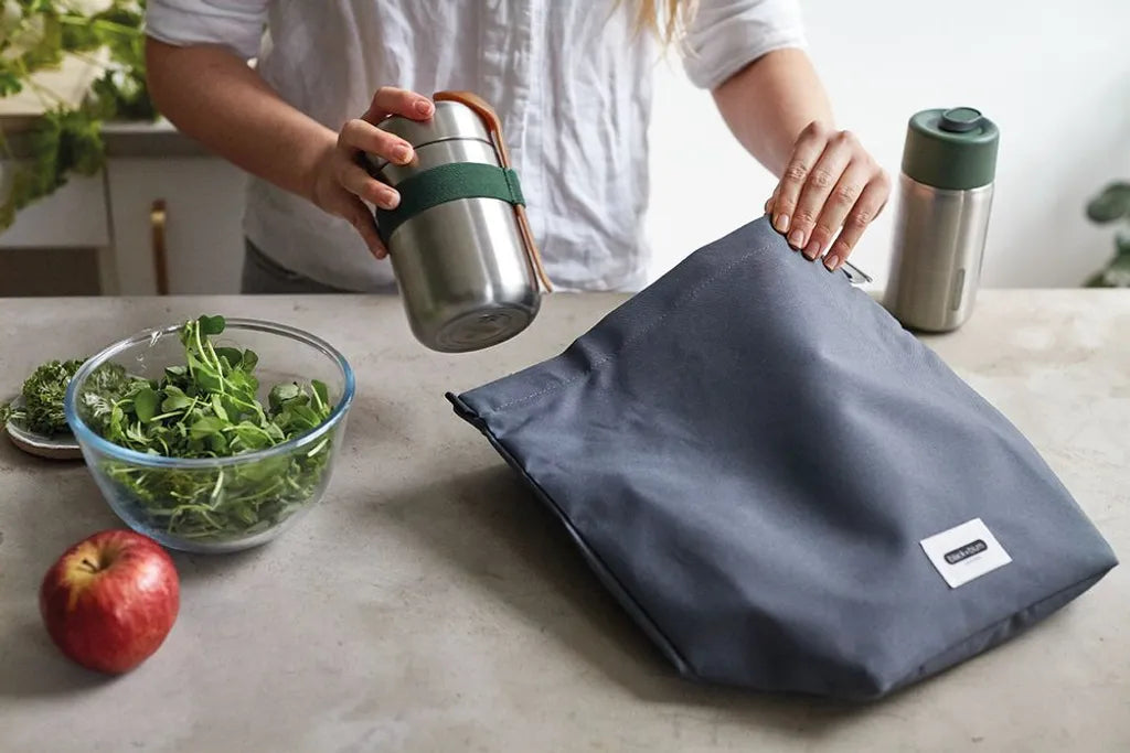 Black+Blum Black + Blum Lunch Bag Schiefer