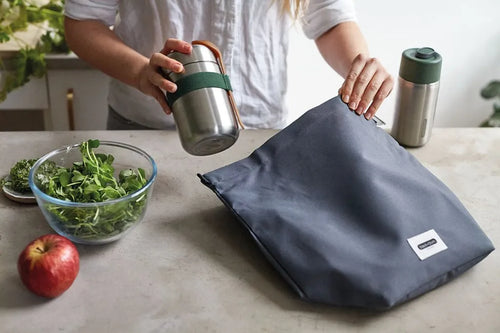 Black+Blum Black + Blum Lunch Bag Schiefer
