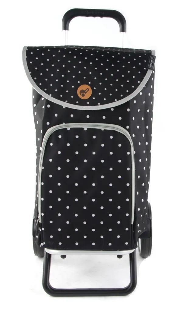  Andersen Shopper Alu Star Höhenverstellbar Mit Rad Ø 20cm Und 41 Liter Tasche Ole Schwarz