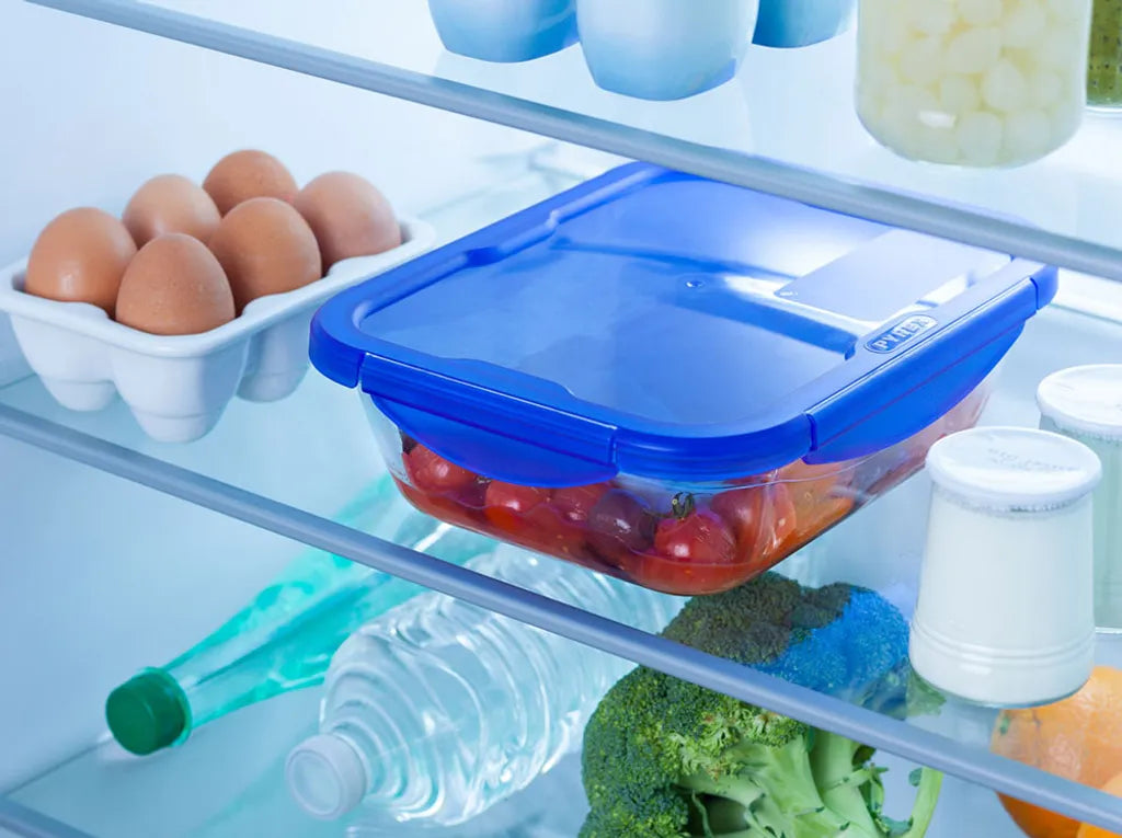  Pyrex Cook & Go Glas Square Teller Mit Deckel 0.9l