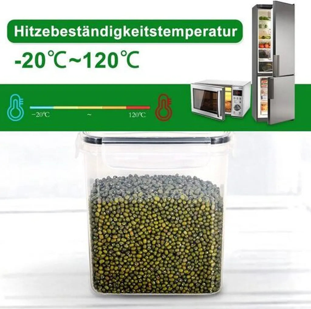  24er-set Vorratsdosen Set, Aufbewahrungsbox Mit Deckel, Schüttdose & Frischhaltedosen Küche Groß Vorratsdosen Luftdicht