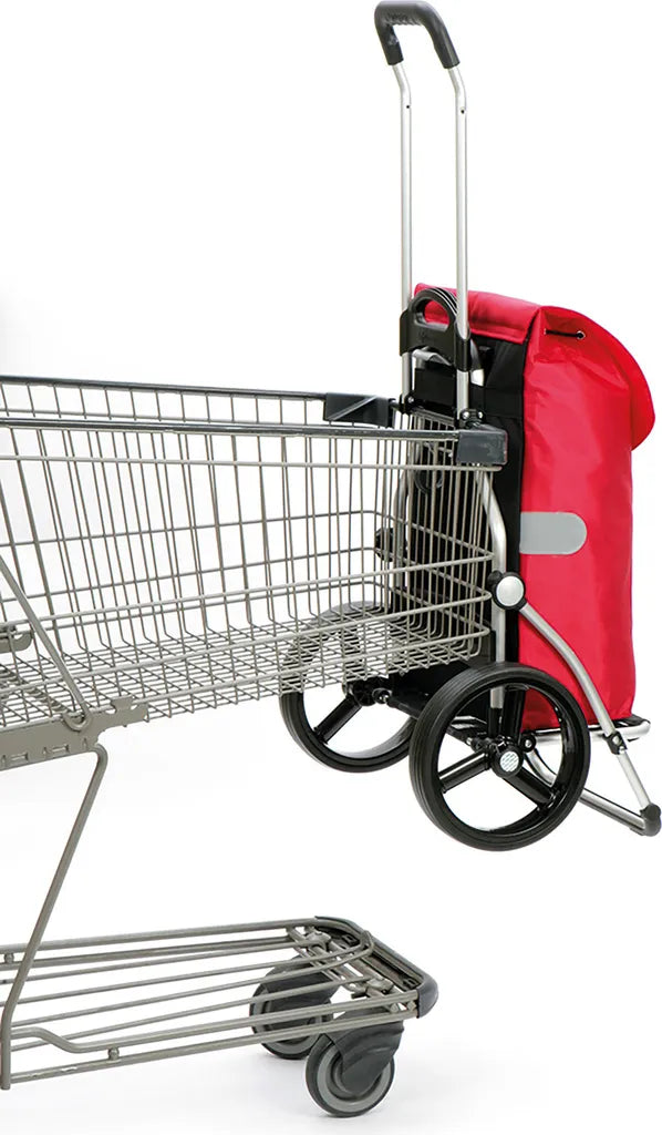  Andersen Royal Shopper Alu Klappbar Mit Kugellagerrad Ø 25 Cm Und 62 Liter Tasche Hydro 2.0 Grau Mit Kühlfach