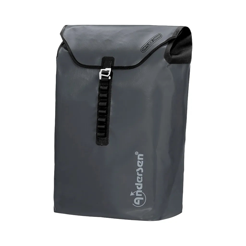  Andersen Shopper Royal Alu Klappbar Mit 3-Speichenrad Ø 25 Cm Und 49 Liter Tasche Ortlieb Anthrazit, Wasserdicht