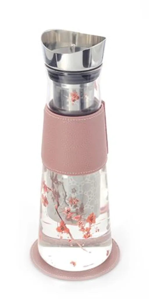  Ice Tea Cooler Für Eve Glaskaraffe Edelstahl, H 22 Cm, Ø 5,36 Cm