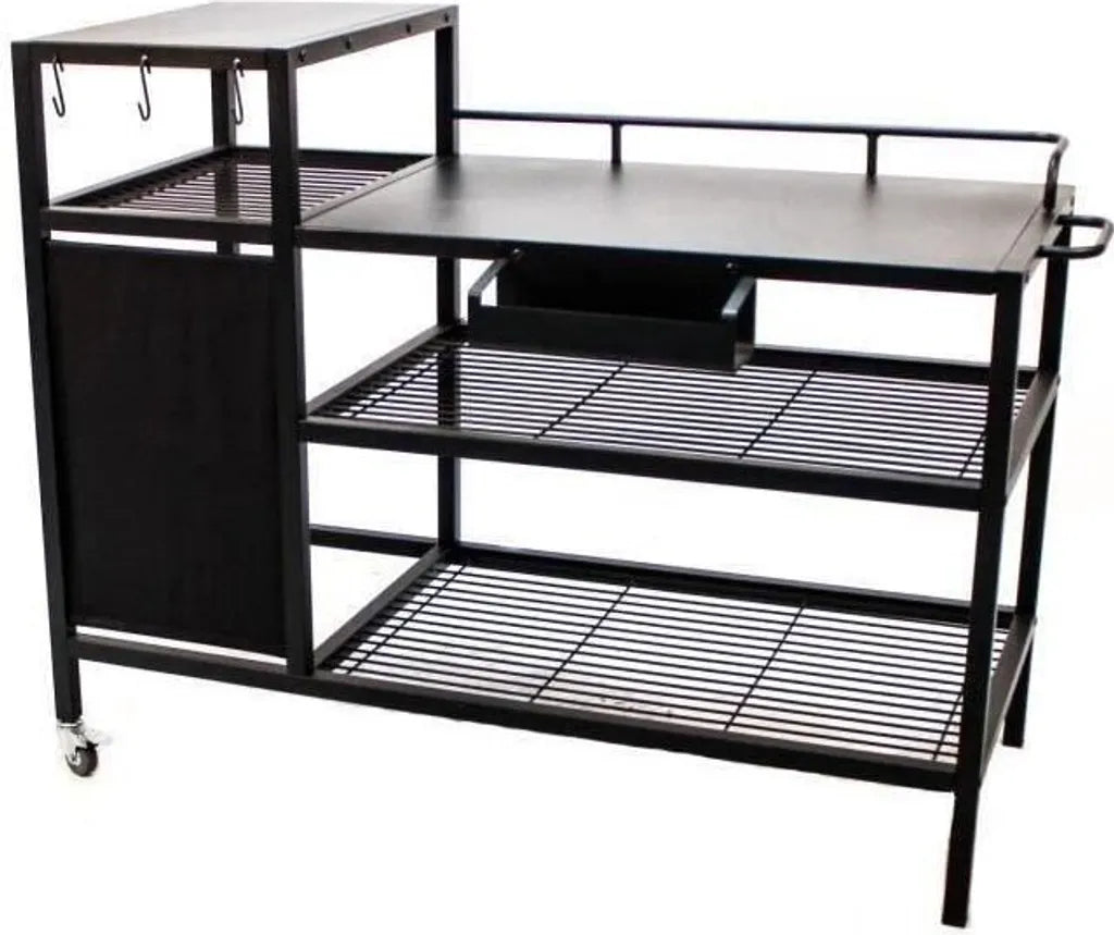  Plancha Trolley - Schwarzer Stahl
