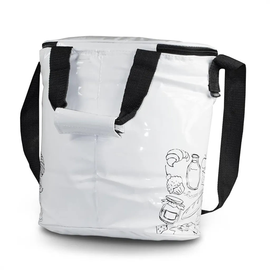  Kühltasche Weiß Tasche Kühlbox Thermo Picknicktasche Cooler Campingtasche