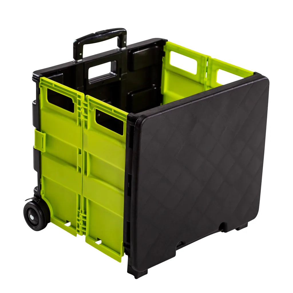 UPP Shopping Cart + Deckel Einkaufswagen Einkaufstrolley Tragekorb Einkaufskorb