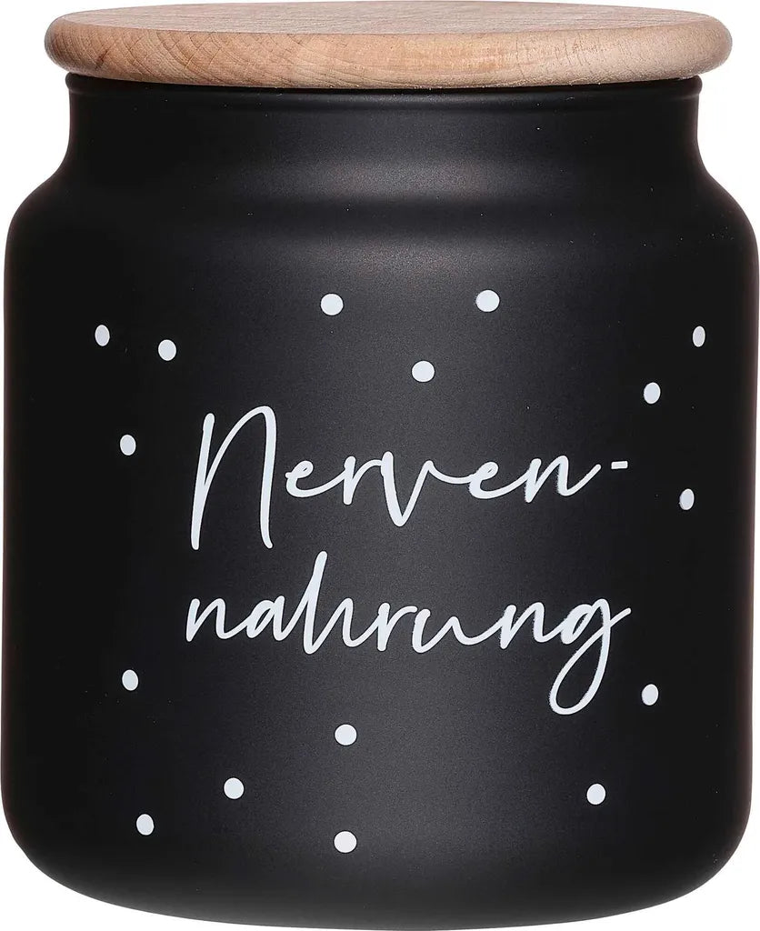  Ritzenhoff & Breker Vorratsglas "NERVENNAHRUNG" 1,1 L (1 Stück)