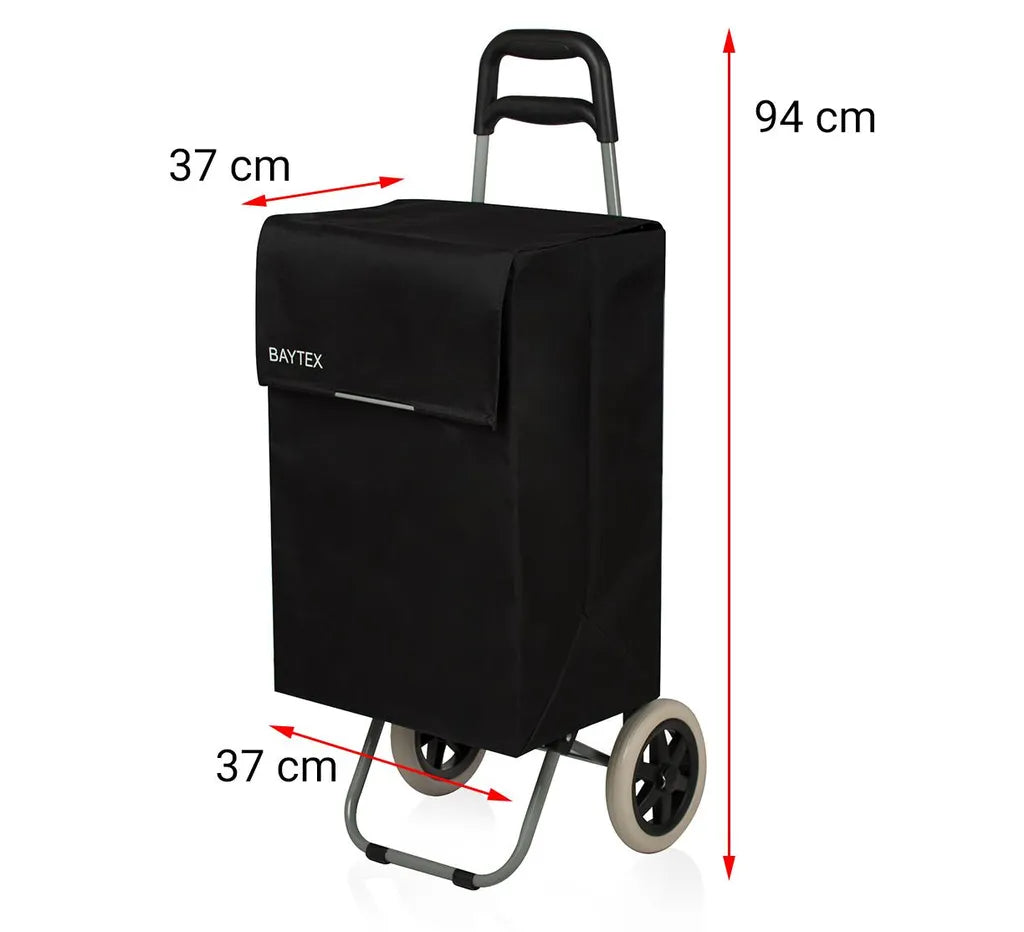  Zesso Einkaufstrolley Zesso Trolley XL Schwarz