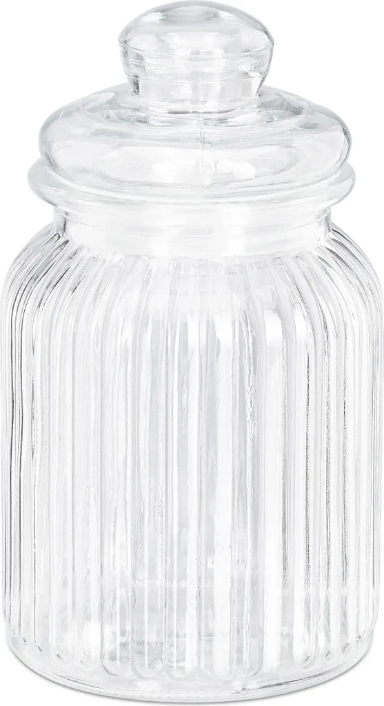  Relaxdays Vorratsgläser 6er Set 1000 Ml