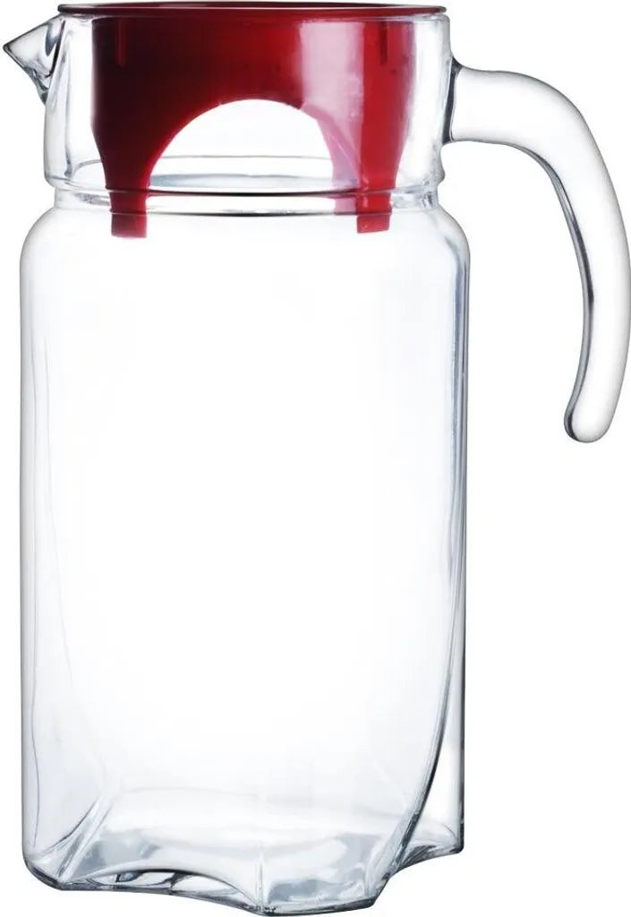 Pasabahce 43544 Glas Carafe Geschirrspüler Safe 1.7 Liter Dajar Krug Wasserspender, Klar