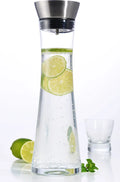  Wasserkaraffe Aus Glas, 1 Liter