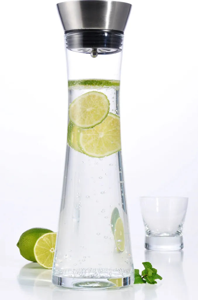  Wasserkaraffe Aus Glas, 1 Liter