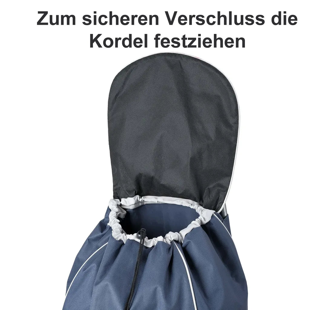  Wuuhoo I Einkaufstrolley Shoppy Mit Rollen 34 L I Einkaufswagen Faltbar, Abwaschbar I Verstärktes Material