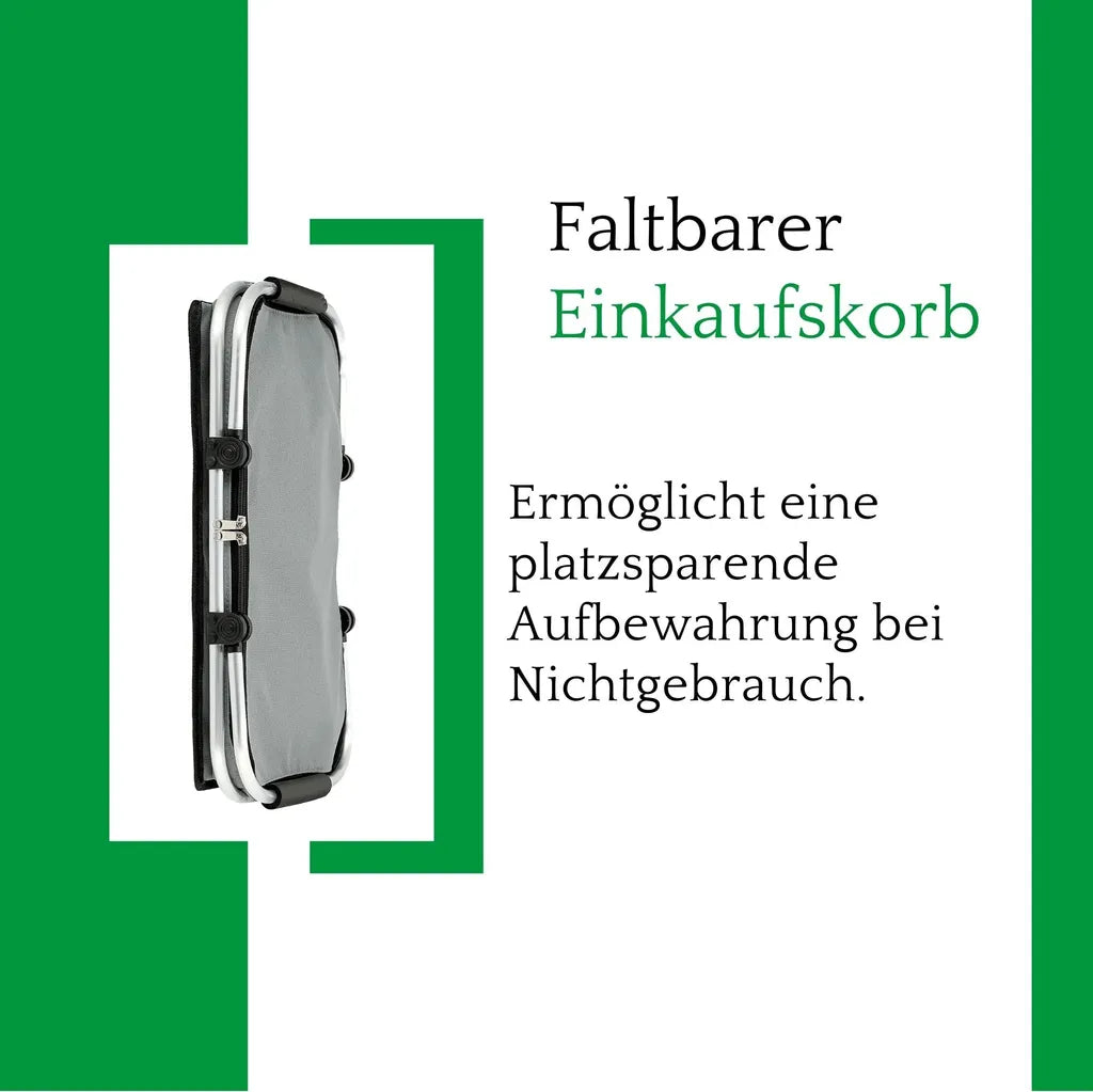  Novaliv 2x Einkaufskorb Faltbar Mit Kühlfunktion 30 Liter GRAU Isolierkorb Mit Gepolsterten Tragegriffen Und Reißverschluss Am Deckel Tragekorb