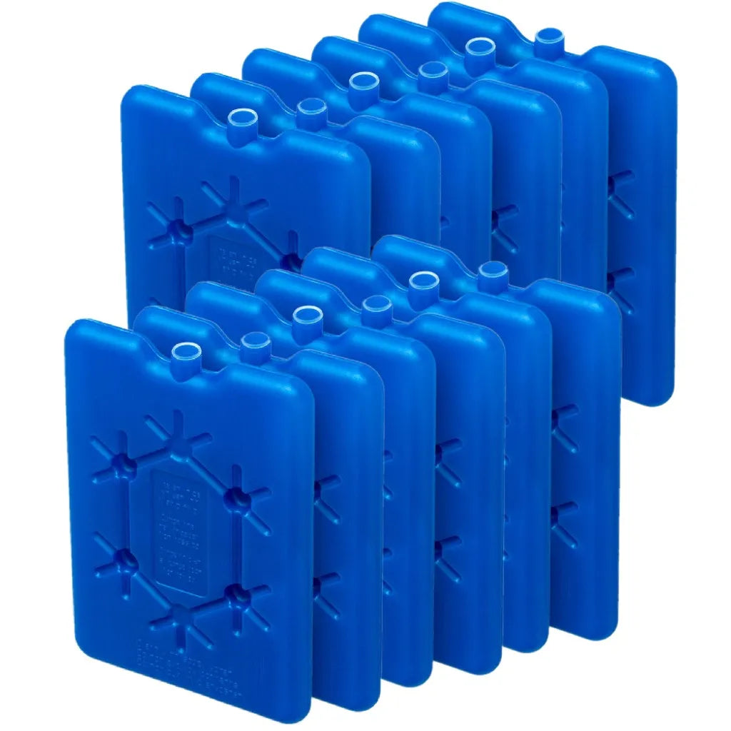  Deuba Kühlakku Set 12 Stunden Flach Je 200ml Für Kühltasche Kühlbox Outdoor Kühlelement Kühlpack Cool Pack Kühlakkus, Anzahl:24er Set